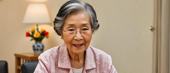 Isoäidin ensimmäinen kohtaaminen automatisoidun mahjong-pöydän kanssa vangitsee sydämet maailmanlaajuisesti