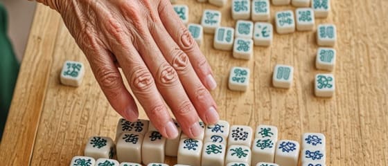 Taivaallinen onnenpotku: harvinainen Mahjong-teos kylissä